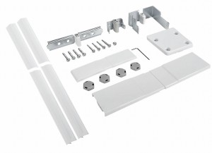 Side-by-Side Kit für eine hochwertige Side-by-Side Verbindung der Stand-Kühl- und Gefriergeräte.