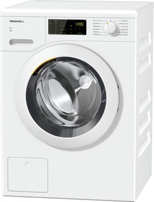 W1 Waschmaschine Frontlader: Mit 1-8 kg Schontrommel und Vorbügeln für schonend gepflegte Wäsche.