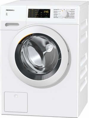W1 Waschmaschine Frontlader: Mit 1-8 kg Schontrommel und Vorbügeln für schonend gepflegte Wäsche.