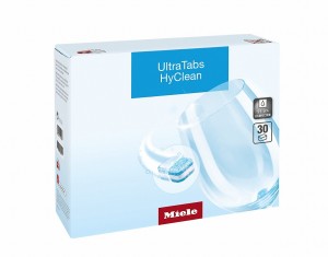 UltraTabs HyClean, 30 Stück  für beste Reinigung in Miele Geschirrspülern mit zusätzlicher Desinfektionsfunktion.