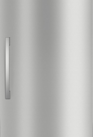 Edelstahl-Frontverkleidung für eine attraktive Integration von Kühl-/ Gefriergeräten in Ihrer Küche.