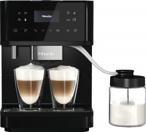 Stand-Kaffeevollautomat mit WiFiConn@ct, hochwertigem Milchgefäß und vielfältigen Kaffeespezialitäten. 